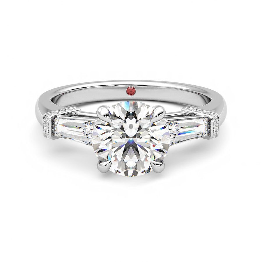 Taylor & Hart Utopia Round Engagement Ring 2