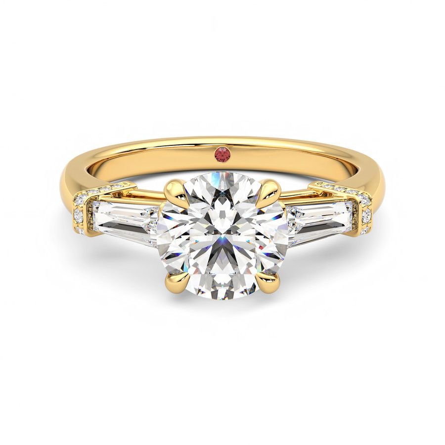 Taylor & Hart Utopia Round Engagement Ring 2