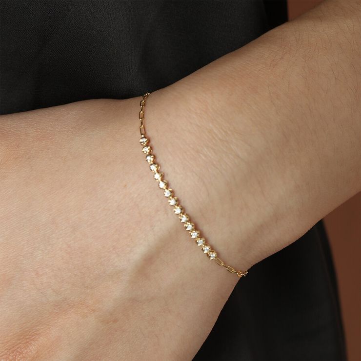 Taylor & Hart Garbine Tennis Bracelet Jewellery 0