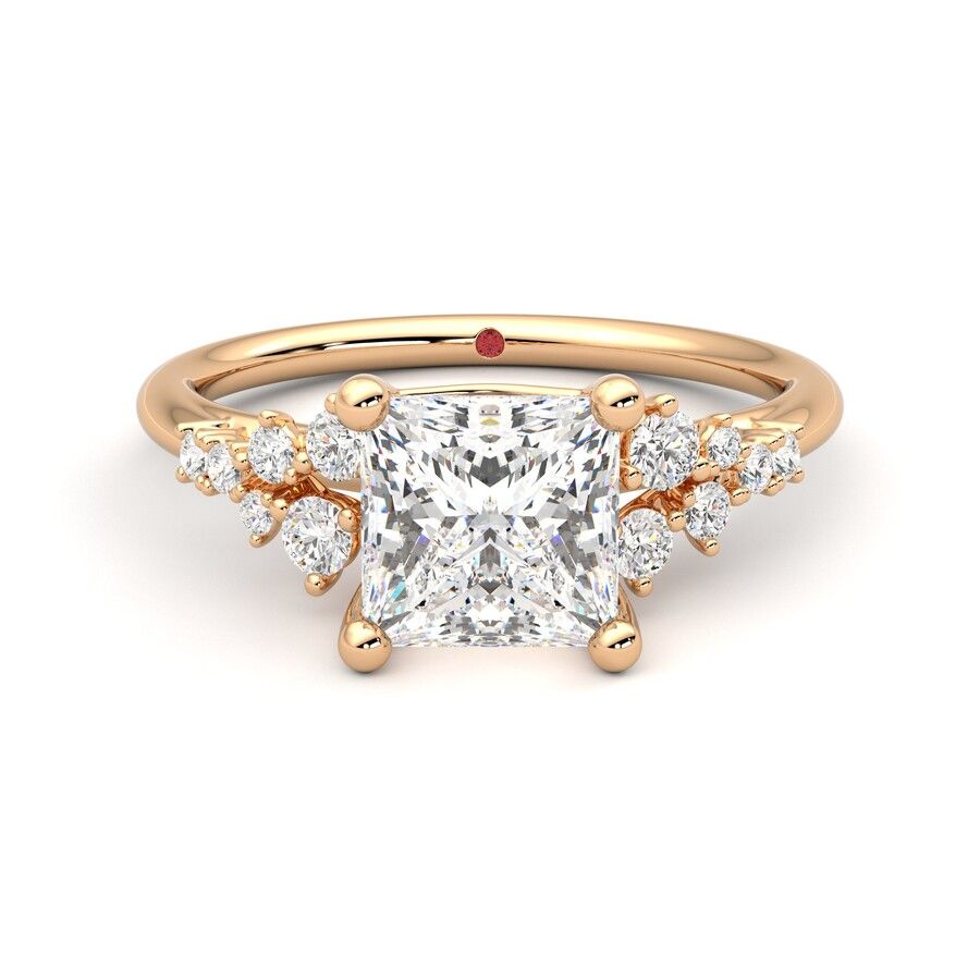 Taylor & Hart Marula Princess Engagement Ring 2