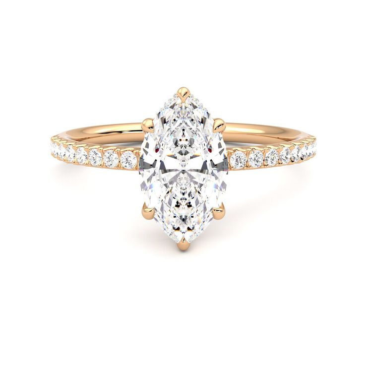 Taylor & Hart Thyme Marquise Engagement Ring 0