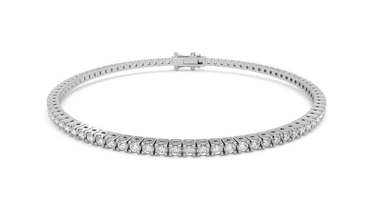 Taylor & Hart Everette 2.15ct Tennis Bracelet Jewellery 360 degree image 0