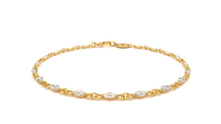 Taylor & Hart Iona Tennis Bracelet Jewellery 360 degree image 2
