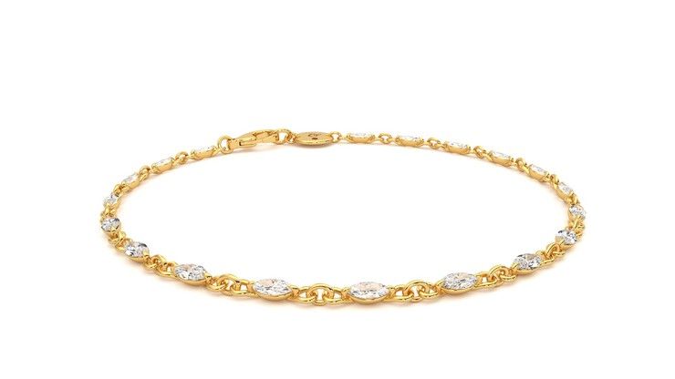 Taylor & Hart Iona Tennis Bracelet Jewellery 360 degree image 5