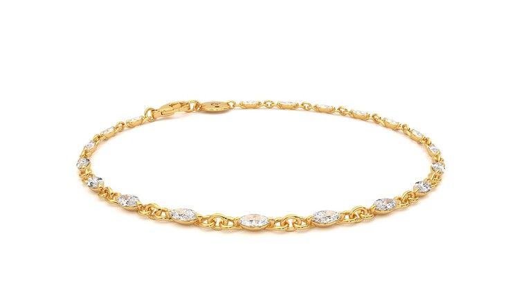 Taylor & Hart Iona Tennis Bracelet Jewellery 360 degree image 6