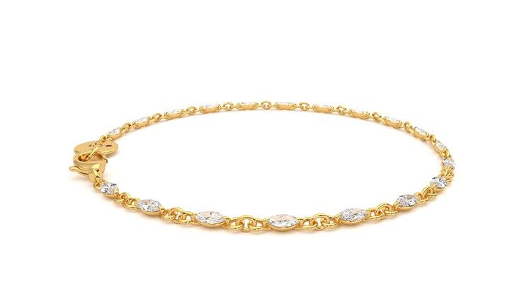 Taylor & Hart Iona Tennis Bracelet Jewellery 360 degree image 11