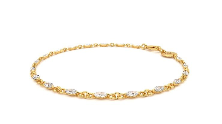 Taylor & Hart Iona Tennis Bracelet Jewellery 360 degree image 23