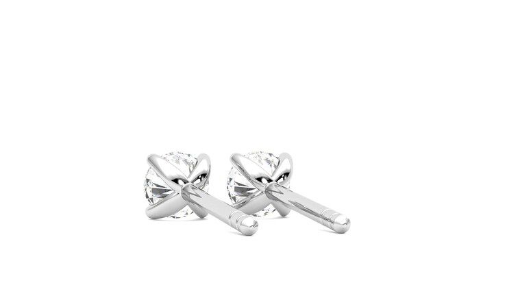 Taylor & Hart Dea 0.50ct Studs Jewellery 360 degree image 16