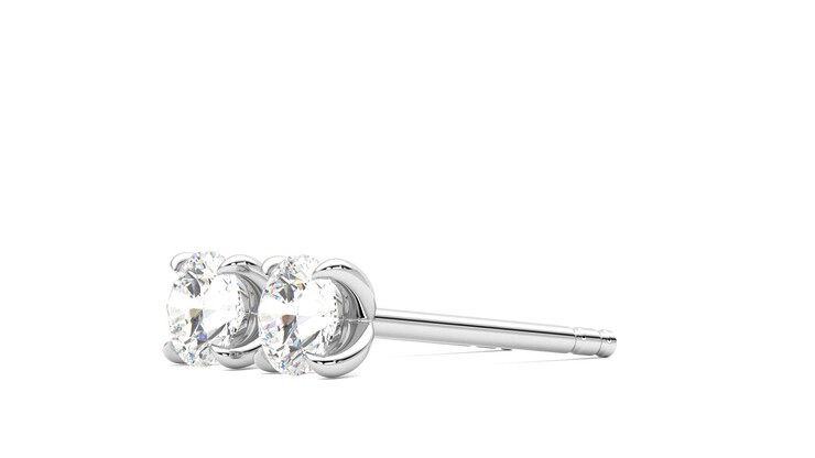 Taylor & Hart Dea 0.50ct Studs Jewellery 360 degree image 23