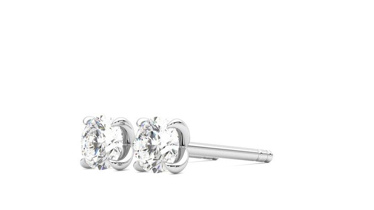 Taylor & Hart Dea 0.50ct Studs Jewellery 360 degree image 24