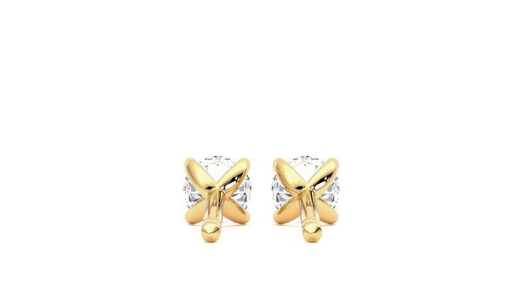 Taylor & Hart Dea 0.50ct Studs Jewellery 360 degree image 15