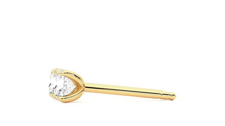 Taylor & Hart Dea 0.50ct Studs Jewellery 360 degree image 21