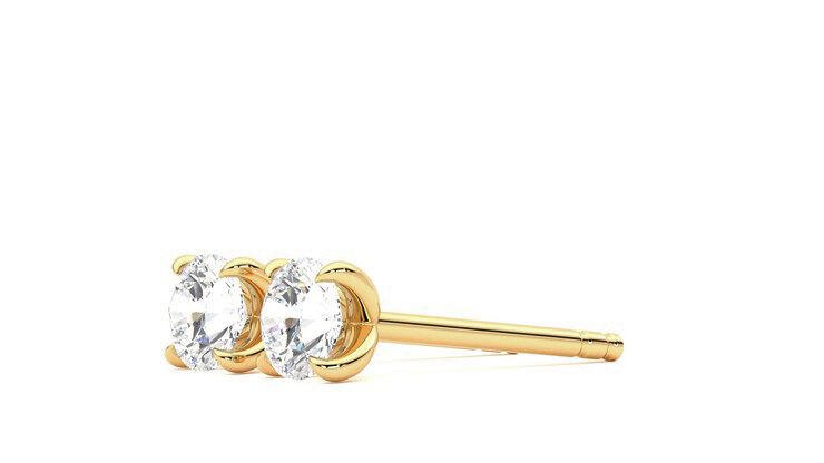 Taylor & Hart Dea 0.50ct Studs Jewellery 360 degree image 23