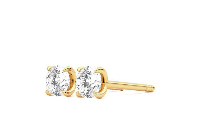Taylor & Hart Dea 0.50ct Studs Jewellery 360 degree image 24