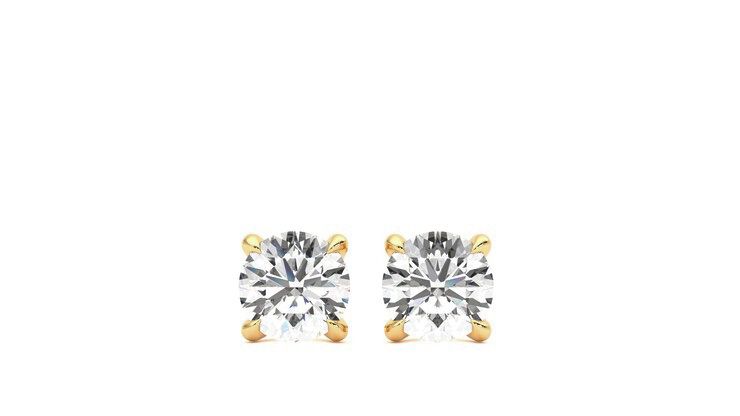Taylor & Hart Dea 0.50ct Studs Jewellery 360 degree image 29