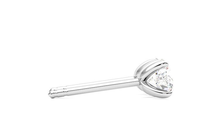 Taylor & Hart Dea 1.00ct Studs Jewellery 360 degree image 10