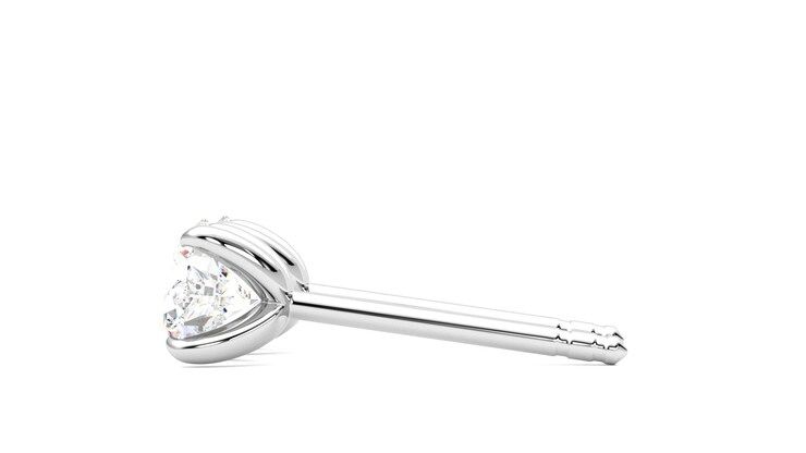 Taylor & Hart Dea 1.00ct Studs Jewellery 360 degree image 20