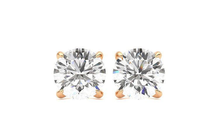 Taylor & Hart Dea 2.00ct Studs Jewellery 360 degree image 1