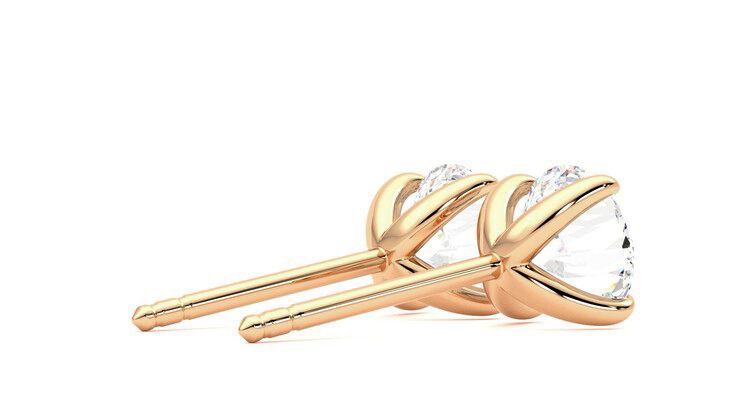 Taylor & Hart Dea 2.00ct Studs Jewellery 360 degree image 12