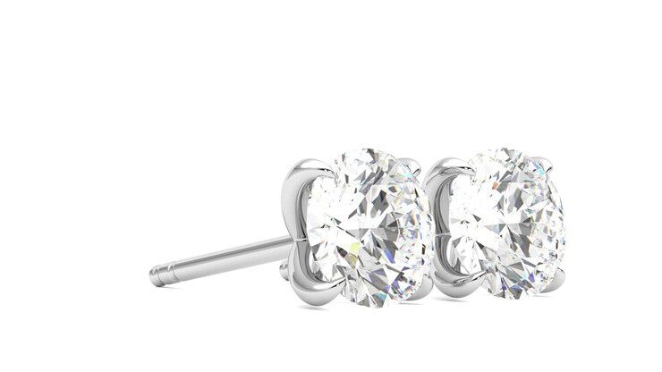 Taylor & Hart Dea 2.00ct Studs Jewellery 360 degree image 6