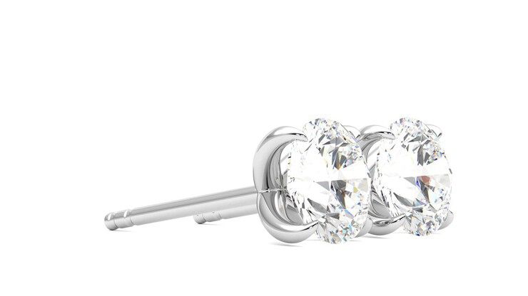Taylor & Hart Dea 2.00ct Studs Jewellery 360 degree image 7