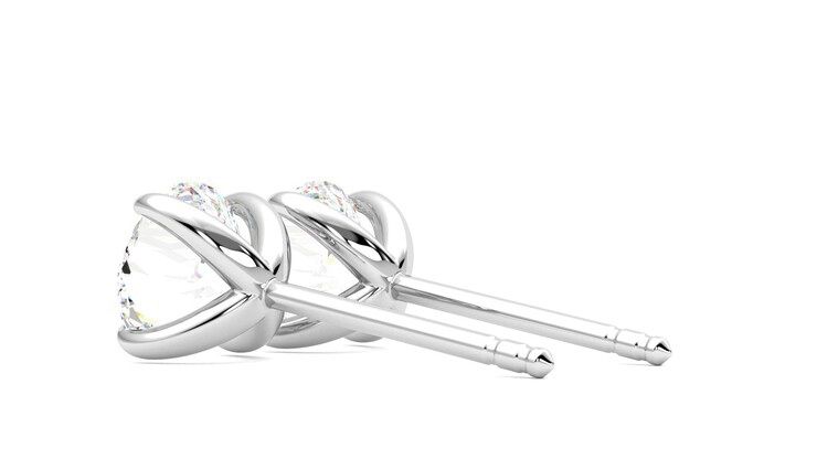 Taylor & Hart Dea 2.00ct Studs Jewellery 360 degree image 18