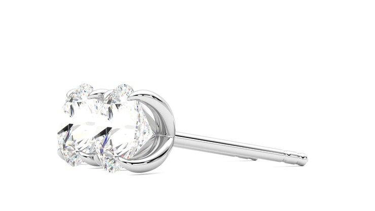 Taylor & Hart Dea 2.00ct Studs Jewellery 360 degree image 22