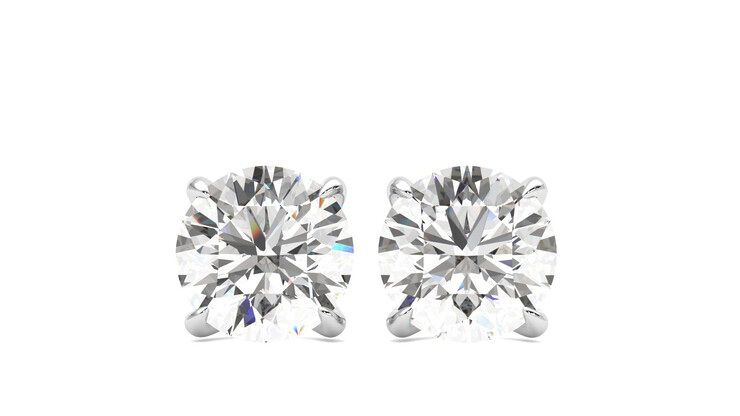 Taylor & Hart Dea 2.00ct Studs Jewellery 360 degree image 29