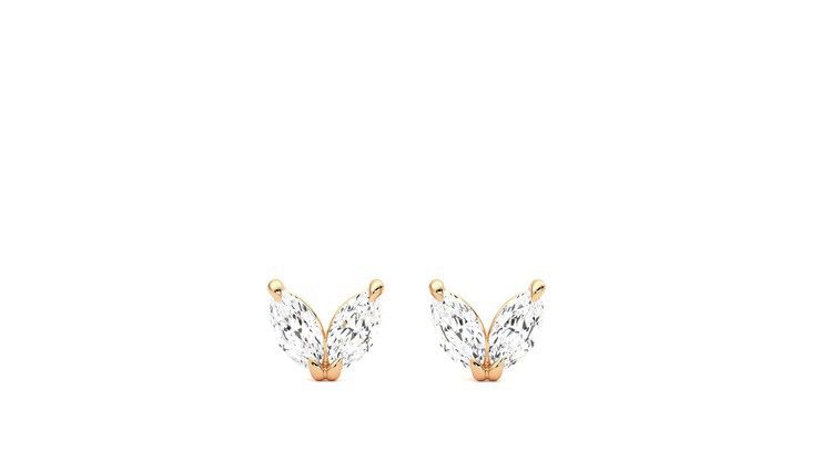 Taylor & Hart Iona Studs Jewellery 360 degree image 29