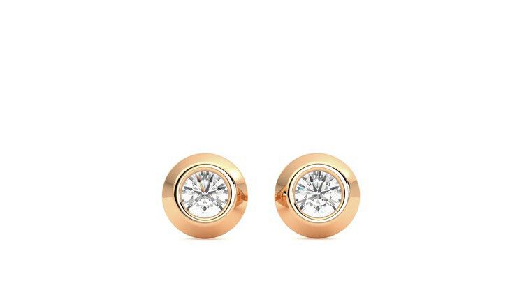 Taylor & Hart Solanna Studs Jewellery 360 degree image 1