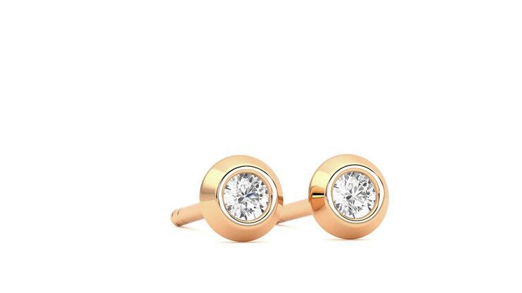 Taylor & Hart Solanna Studs Jewellery 360 degree image 4