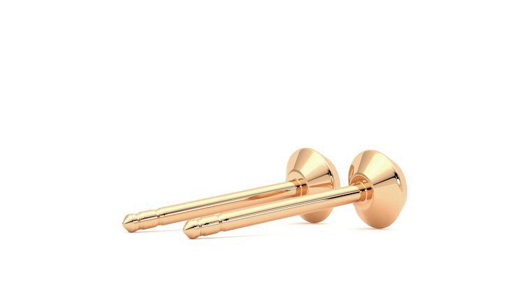 Taylor & Hart Solanna Studs Jewellery 360 degree image 12