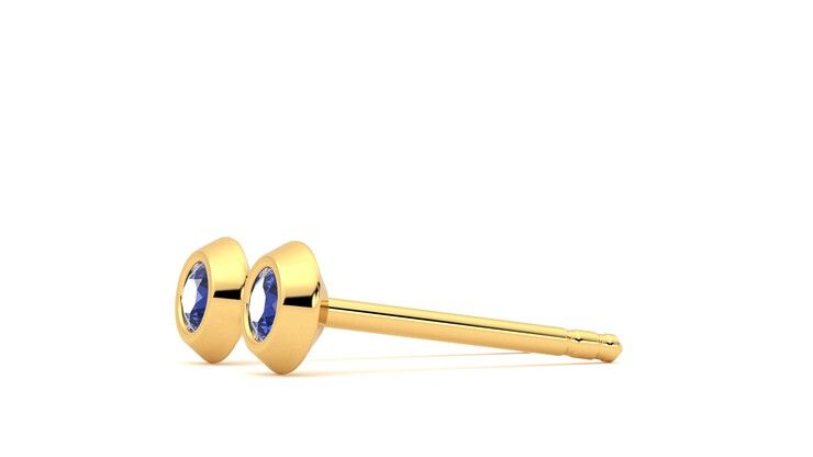Taylor & Hart Solanna Studs Jewellery 360 degree image 22