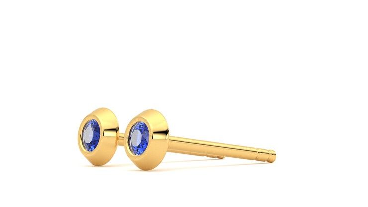 Taylor & Hart Solanna Studs Jewellery 360 degree image 23