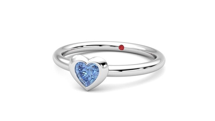 Taylor & Hart Amore Ring Jewellery 360 degree image 26