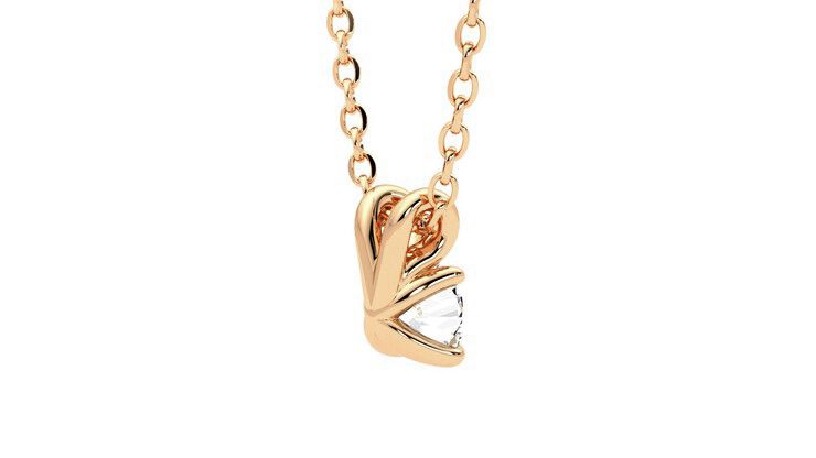 Taylor & Hart Dea 0.25ct Necklace Jewellery 360 degree image 12