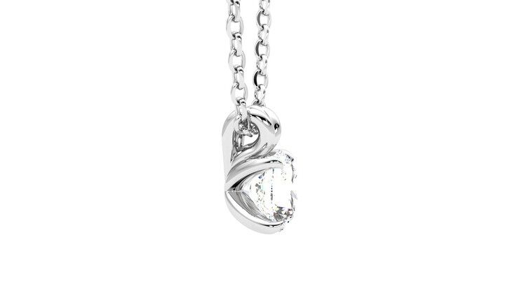 Taylor & Hart Dea 0.50ct Necklace Jewellery 360 degree image 9