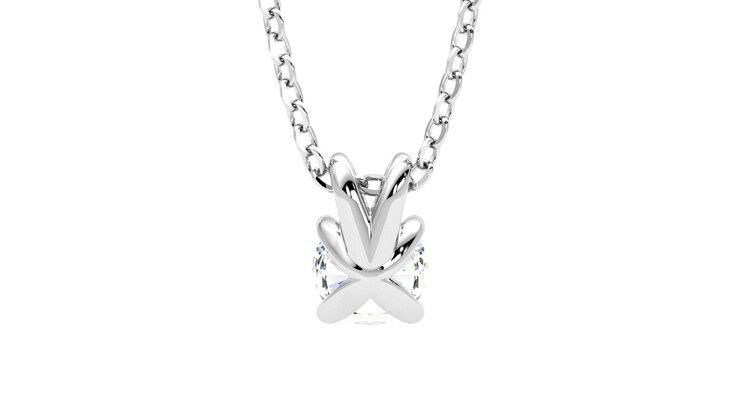 Taylor & Hart Dea 0.50ct Necklace Jewellery 360 degree image 15