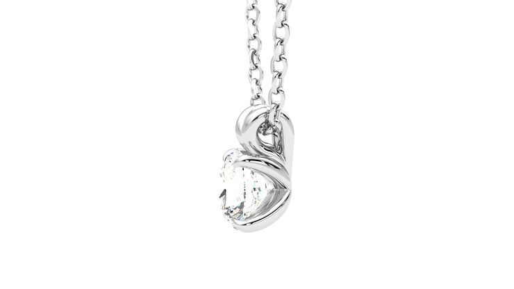 Taylor & Hart Dea 0.50ct Necklace Jewellery 360 degree image 21