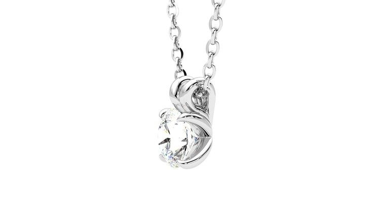 Taylor & Hart Dea 0.50ct Necklace Jewellery 360 degree image 22
