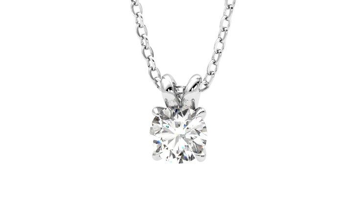 Taylor & Hart Dea 0.50ct Necklace Jewellery 360 degree image 27