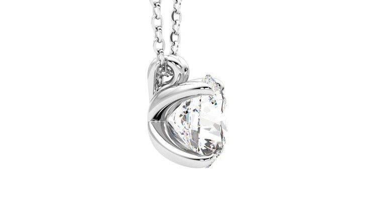 Taylor & Hart Dea 2.00ct Necklace Jewellery 360 degree image 9