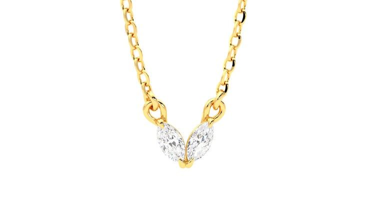 Taylor & Hart Iona Necklace Jewellery 360 degree image 3