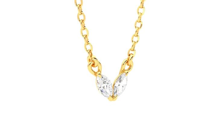 Taylor & Hart Iona Necklace Jewellery 360 degree image 5