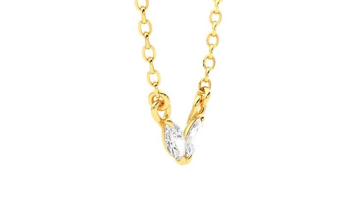 Taylor & Hart Iona Necklace Jewellery 360 degree image 7