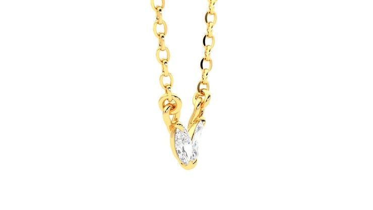 Taylor & Hart Iona Necklace Jewellery 360 degree image 8