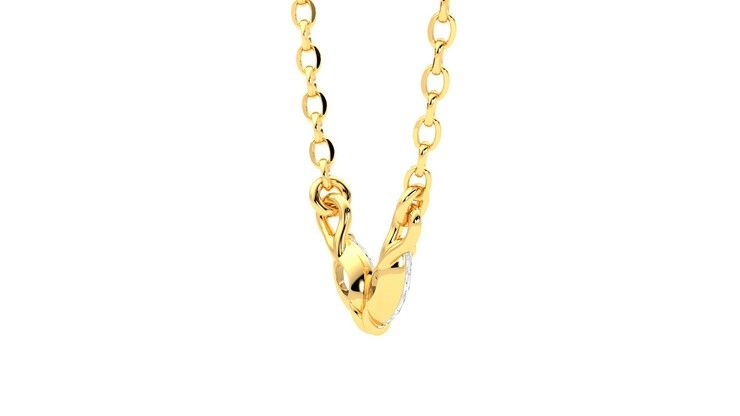 Taylor & Hart Iona Necklace Jewellery 360 degree image 12