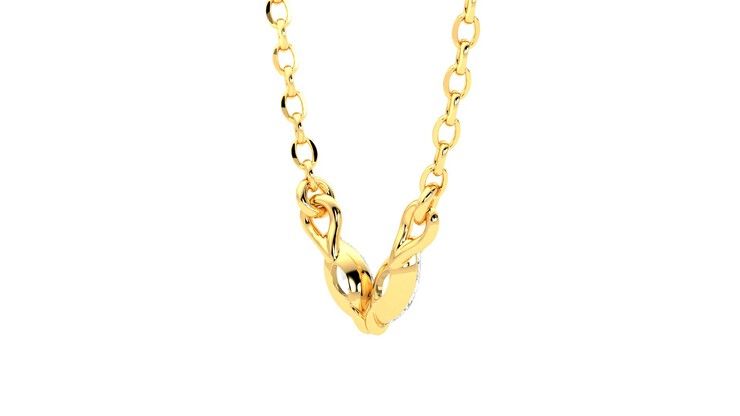 Taylor & Hart Iona Necklace Jewellery 360 degree image 13