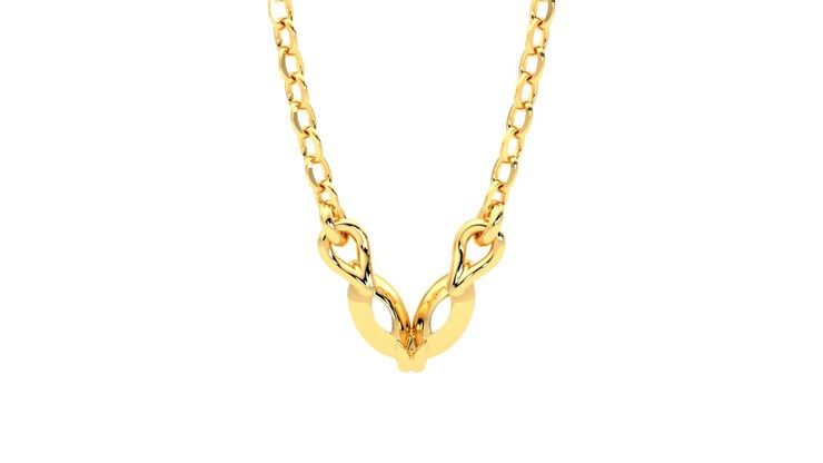 Taylor & Hart Iona Necklace Jewellery 360 degree image 15
