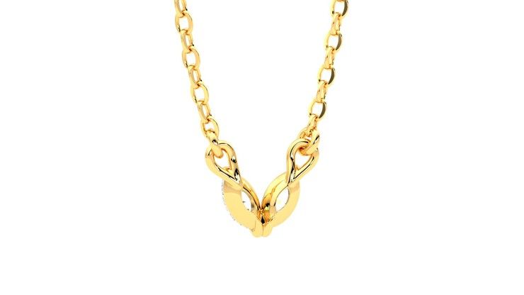 Taylor & Hart Iona Necklace Jewellery 360 degree image 16